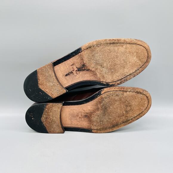 Cole Haan Shoes Mens 11 Brown Leather City Derby Oxford Dress Almond Toe Vintage main image 7